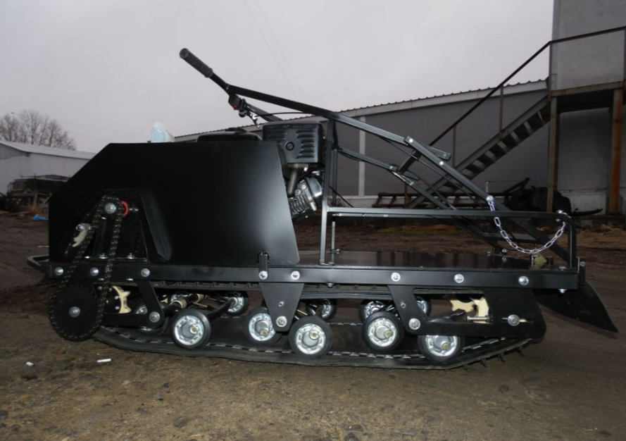 Мотобуксировщик AhtaR Зима 9 л/с с вариатором в Новочебоксарске