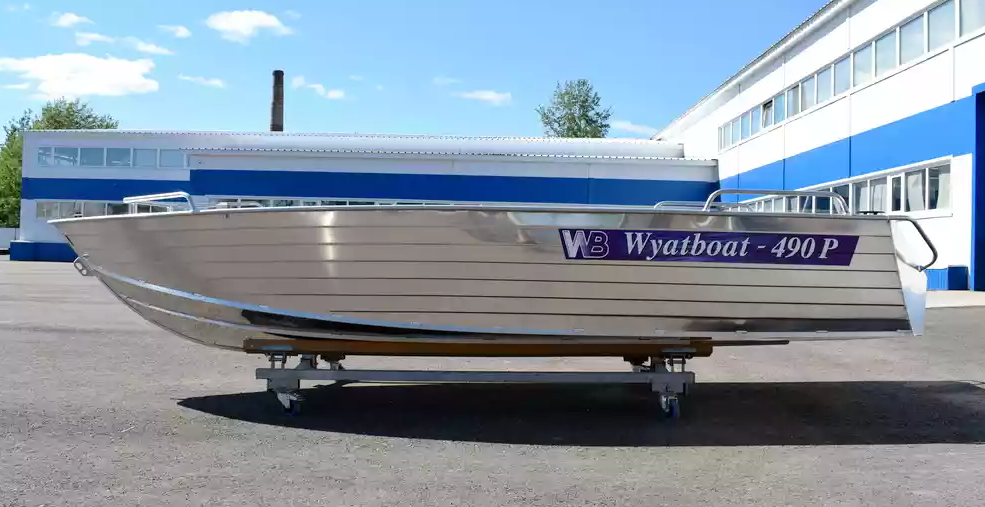 Алюминиевая лодка Wyatboat-490 P в Новочебоксарске
