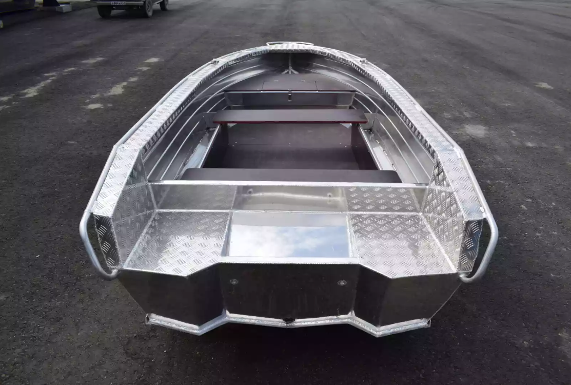 Алюминиевая лодка Wyatboat-390Р Увеличенный борт в Новочебоксарске