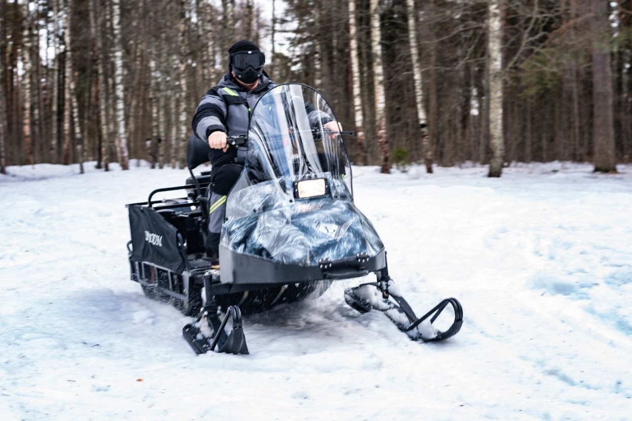 Миниснегоход Бурлак-М Егерь Стандарт 15 л.с. эл.запуск в Новочебоксарске