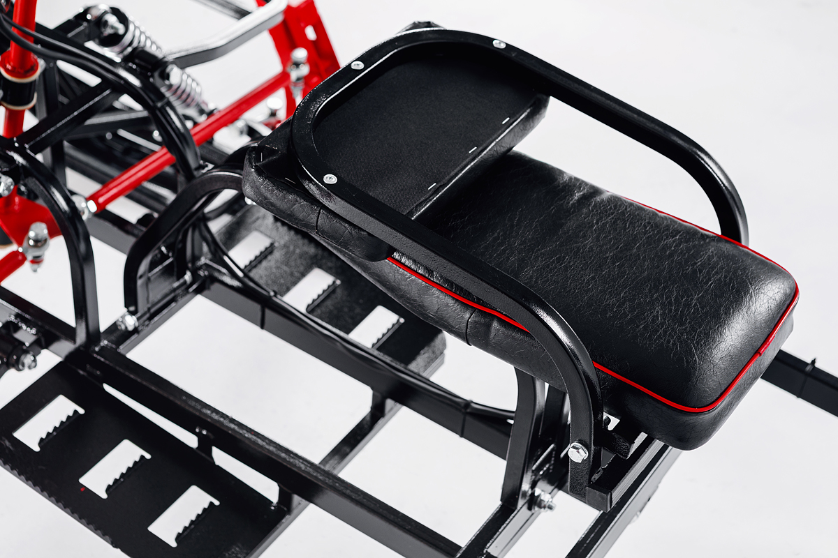 Лыжный модуль IKUDZO с подогревом ручек пластиковые лыжи в Новочебоксарске