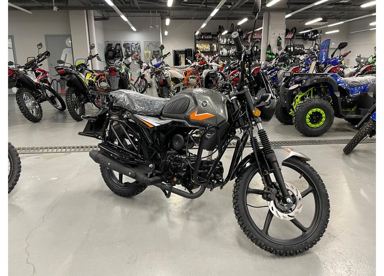 Мопед VMC NOVA 49сс (125сс) Led Full, дисковый тормоз, RKB RATO с баланс. валом, сигнализация в Новочебоксарске