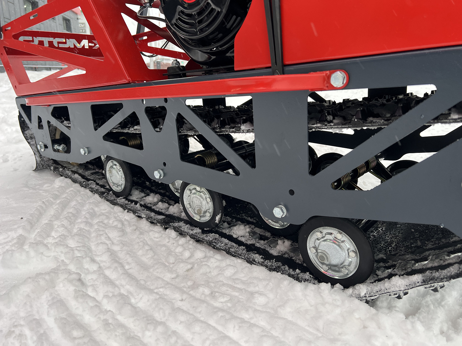 Мотобуксировщик EX-MOTO SNOWDOG S500 15л.с в Новочебоксарске