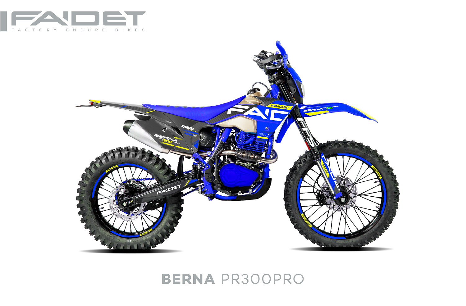 Кроссовый мотоцикл FAIDET BERNA PR300-PRO FPS в Новочебоксарске