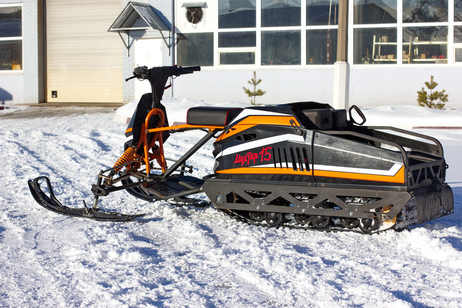 Мотобуксировщик IRBIS Мухтар 15 с лыжным модулем в комплекте в Новочебоксарске