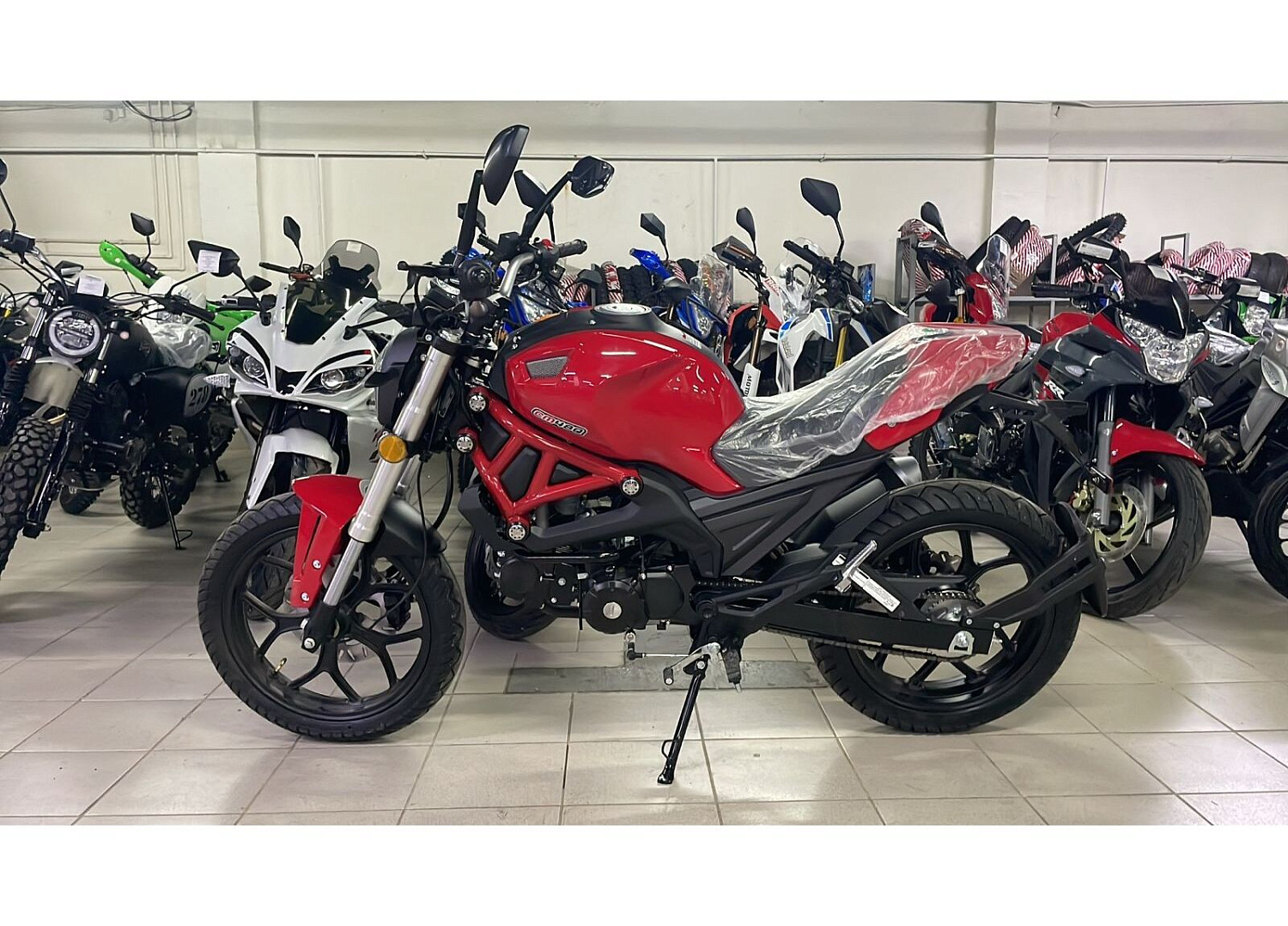 Мотоцикл VMC Monster - 250сс (replica Ducati Monster), дисковый тормоз, баланс. вал. в Новочебоксарске