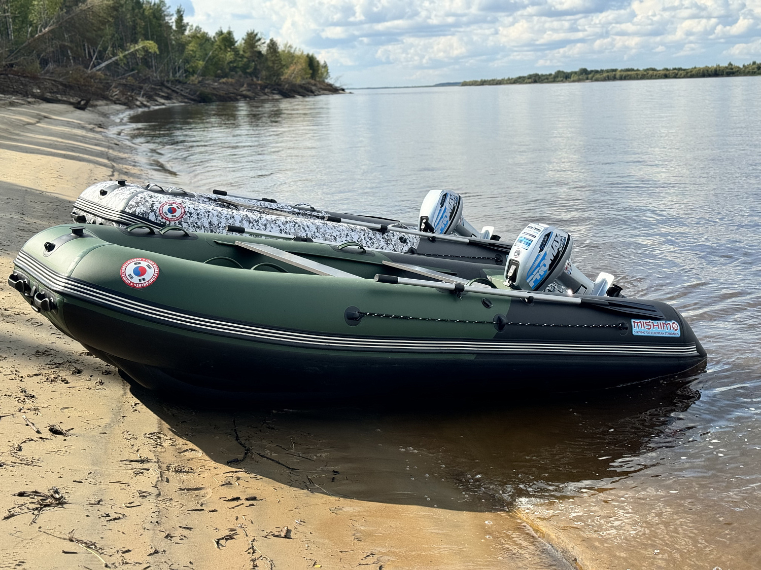 Лодка MISHIMO BIG FLOOR 420 в Новочебоксарске