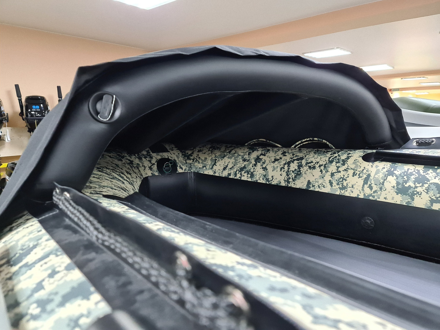 КОМПЛЕКТ НОСОВОГО ТЕНТА К ЛОДКЕ SMARINE AIR MAX 360 ЧЕРНЫЙ в Новочебоксарске