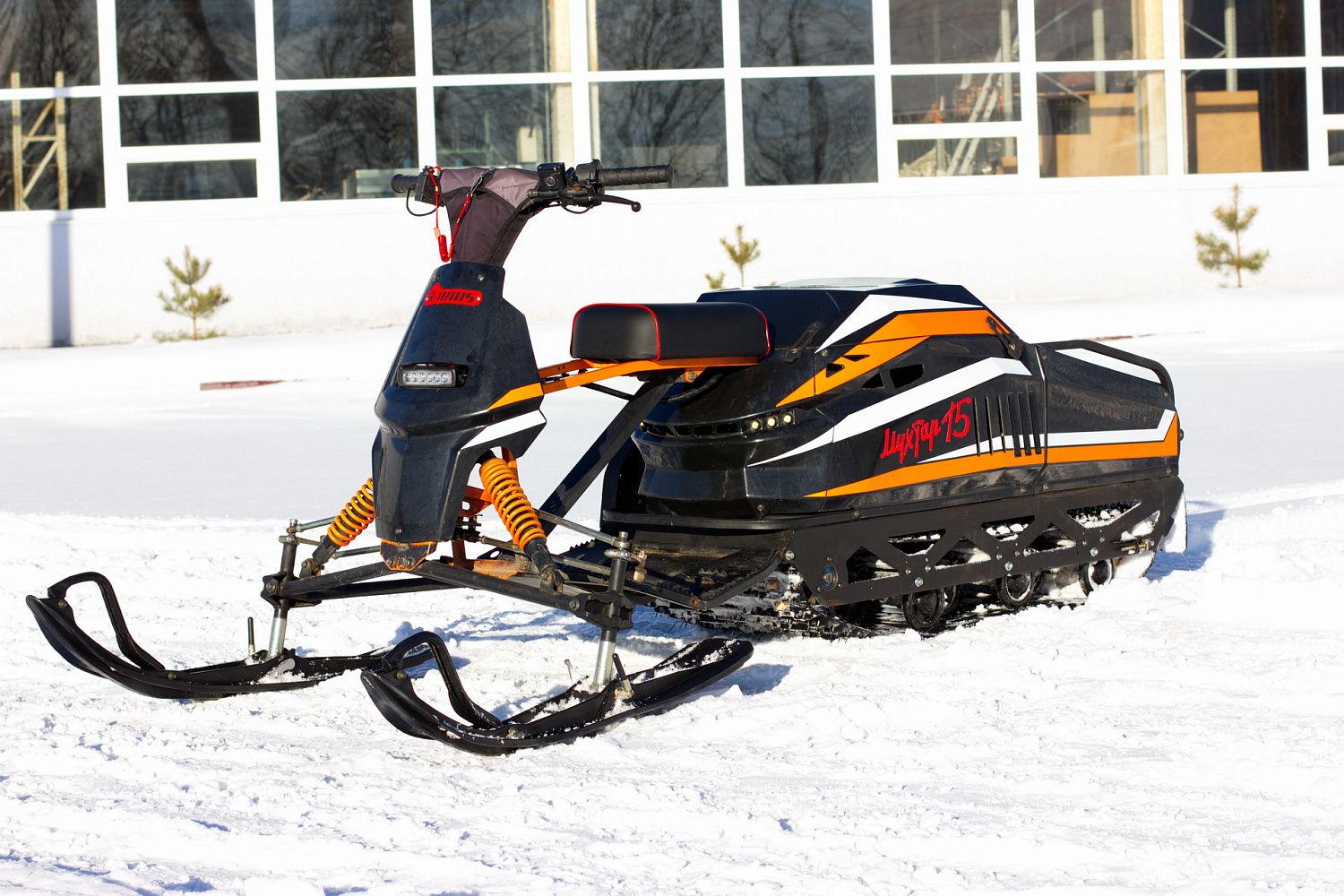 Мотобуксировщик IRBIS Мухтар 15 с лыжным модулем в комплекте в Новочебоксарске