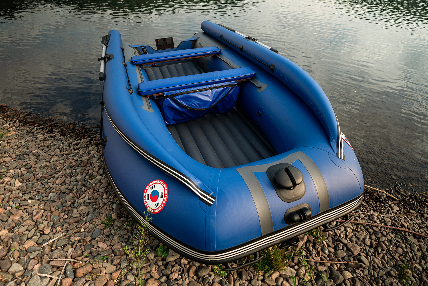 Лодка MISHIMO RIVER FJET PRO 400 под водомет в Новочебоксарске