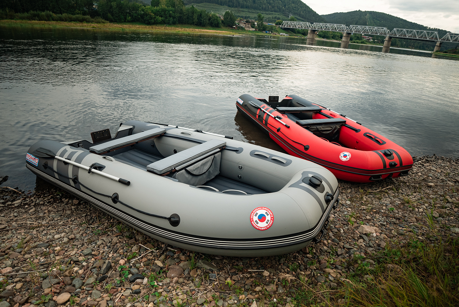 Лодка MISHIMO RIVER JET 390 под водомет в Новочебоксарске