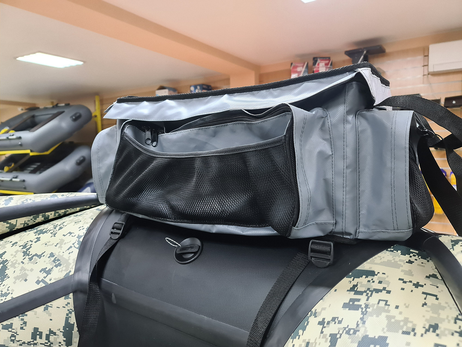 СУМКА ЛЮКС НА БАЛЛОН ДЛЯ ЛОДОК ПВХ 50Х25Х25 СМ в Новочебоксарске